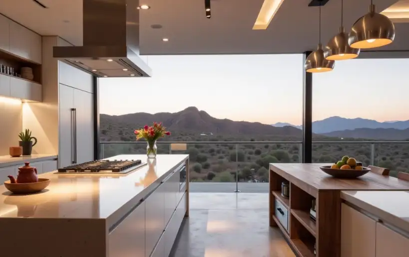 Luxury modern custom kitchen cabinetry